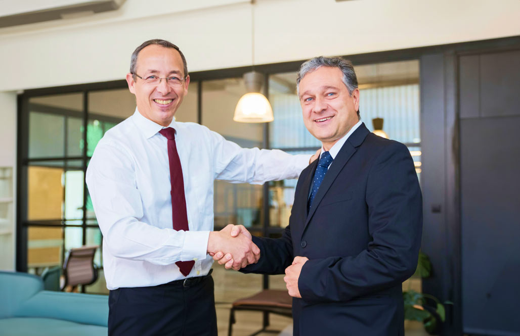 Two Men Shaking Hands Two Men Shaking Hands